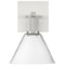 Access Lighting Port Nine Martini, Martini LED Wall Sconce, Brushed Steel Finish, Clear Glass 63143LEDD-BS/CLR - alternate 6
